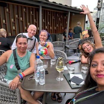 Parker Rooftop - Me and my rowdy gurls. Hope you don't mind being in the photo, Peter! - Desserts Near Me - Vancouver, British Columbia Parker Rooftop - Me and my rowdy gurls. Hope you don't mind being in the photo, Peter! - Desserts Near Me - Vancouver, British Columbia