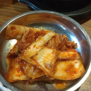 Mr Kimchi - Golf Road - 1 small kimchi side dish for 3 people, they denied our request for the 2nd side dish, very inconvenience to keep asking every 2 mins to ref - Korean Near Me - Mount Prospect, Illinois