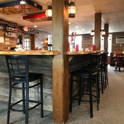 Full Send Bar and Grill - Bar and part of the dining area