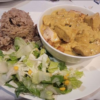 The Empanada Lady - My Chicken Coconut Curry with Papaya Seed and Coconut Black Bean Rice. Very tasty. - Caribbean Near Me - Wailuku, Hawaii The Empanada Lady - My Chicken Coconut Curry with Papaya Seed and Coconut Black Bean Rice. Very tasty. - Caribbean Near Me - Wailuku, Hawaii