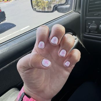 PamperMe Nails & Spa - my first set with alex, beautiful stars and amazing shape/application - Waxing Near Me - Moorpark, California PamperMe Nails & Spa - my first set with alex, beautiful stars and amazing shape/application - Waxing Near Me - Moorpark, California