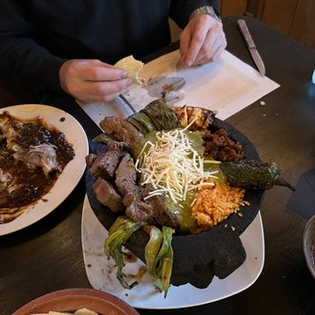 A Table At Greenane Farm - Beef Molcajete - Mexican Near Me - Meridale, New York