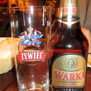 Café Polonez - Warka Beer.Courtesy of Foodies Inked - Polish Near Me - Toronto, Ontario Café Polonez - Warka Beer.Courtesy of Foodies Inked - Polish Near Me - Toronto, Ontario