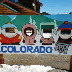 The Salt Licking Goat Clothing Company - South Park Sign