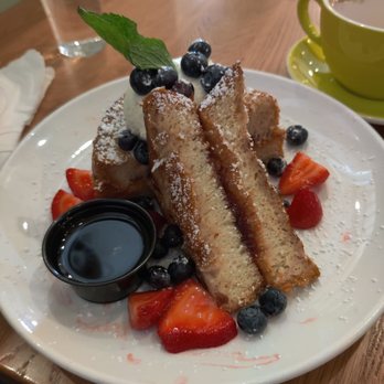 Poached Kitchen - Pb and J French toast. - Breakfast & Brunch Near Me - Irvine, California Poached Kitchen - Pb and J French toast. - Breakfast & Brunch Near Me - Irvine, California