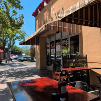 Casa Mia - This entrance is where the hostess is located to check in for seating - American Near Me - San Jose, California
