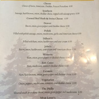 Dilbert's - Menu page 1 - Breakfast & Brunch Near Me - Interlochen, Michigan