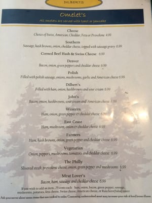 Menu photo 3 Dilbert's Interlochen, MI