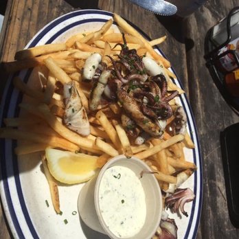 Fish - Squid and fries - Seafood Near Me - Sausalito, California Fish - Squid and fries - Seafood Near Me - Sausalito, California
