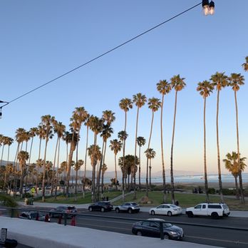 Oku - Patio view at sunset--the weather was gorgeous! - Sushi Bars Near Me - Santa Barbara, California Oku - Patio view at sunset--the weather was gorgeous! - Sushi Bars Near Me - Santa Barbara, California