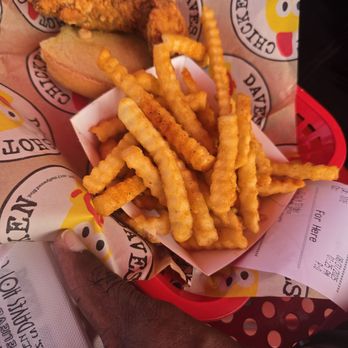 Dave's Hot Chicken - Daves Slider with fries - Chicken Shop Near Me - Sicklerville, New Jersey