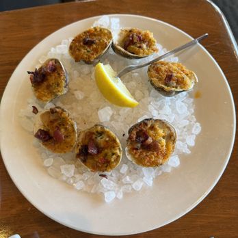 Crow's Nest Restaurant & Marina - Clams casino - Seafood Near Me - Venice, Florida