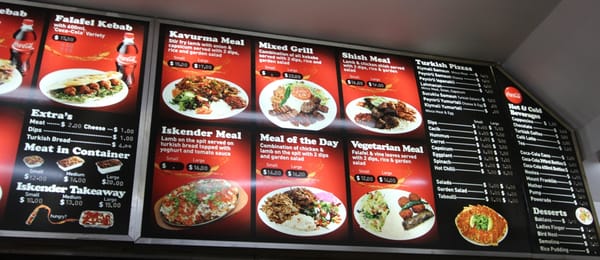 Menu photo 2 Amasya Kebab House Footscray, VIC Menu photo 2 Amasya Kebab House Footscray, VIC