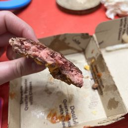 Raw patty Raw patty