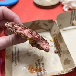 McDonald's - Raw patty