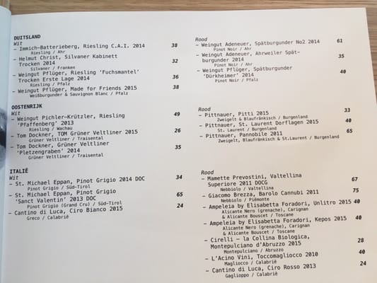 Menu photo 4 Jacobsz Amsterdam, NH