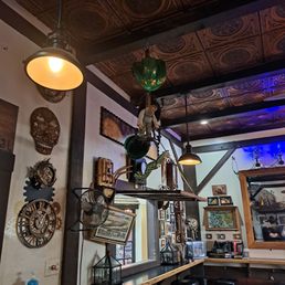 Inside the bar