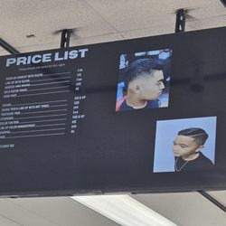 Da Kinez Barbershop - Price List