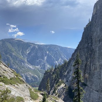 Yosemite Falls - 3/4 of the way up - Hiking Near Me - Yosemite, California