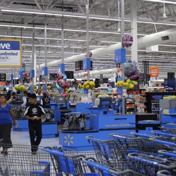 Walmart - Entrance from walk in with all the check out stands. - Grocery Near Me - Westminster, California Walmart - Entrance from walk in with all the check out stands. - Grocery Near Me - Westminster, California