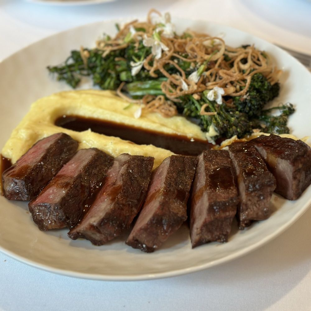 Foray - American Wagyu with potatoes and broccoli - New American Near Me - Carmel-by-the-Sea, California