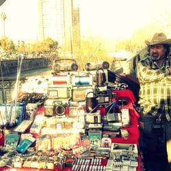 Puente Peatonal Los Carros - Ambulante del Puente Los Carros, Barrio Mapocho