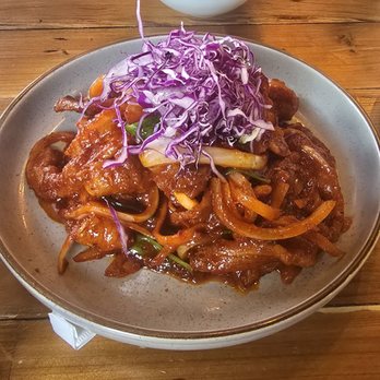 Step Korean Bistro - Spicy pork - Korean Near Me - Sparks, Nevada