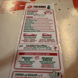 Menu Menu