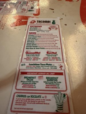Menu photo 2 Tacombi Miami, FL Menu photo 2 Tacombi Miami, FL