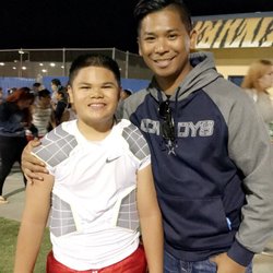 Gene Beck Stadium - Great game Munchkin! Proud of you! 9/23/2017