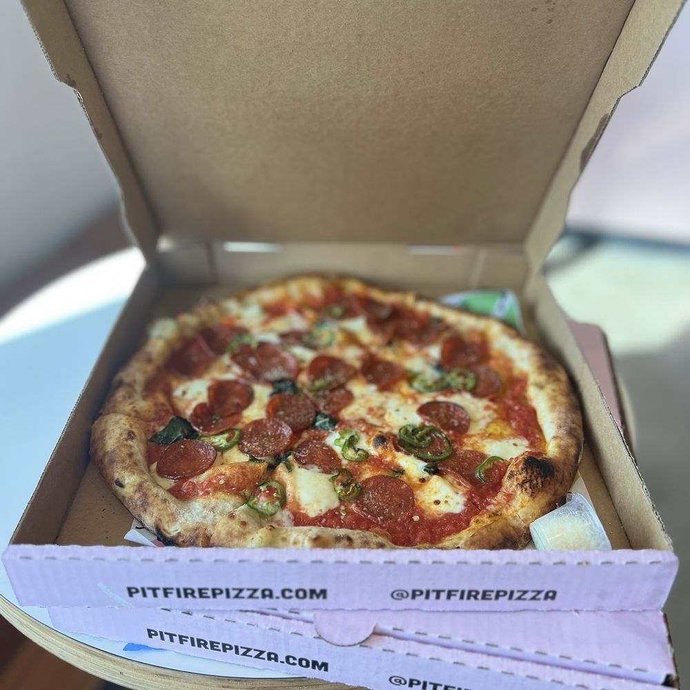 Pitfire Pizza - 4/5 Pepperoni & MARGHERITA - Pizza Near Me - Carlsbad, California Pitfire Pizza - 4/5 Pepperoni & MARGHERITA - Pizza Near Me - Carlsbad, California
