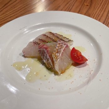 Tei Tei Robata Bar - Red snapper carpaccio - Japanese Near Me - Dallas, Texas Tei Tei Robata Bar - Red snapper carpaccio - Japanese Near Me - Dallas, Texas
