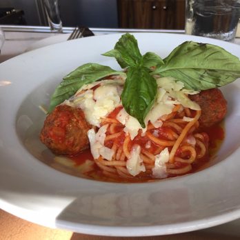 Campiello - spaghetti alla meatballs $18 just perfect. Love this place! - Italian Near Me - Naples, Florida