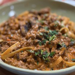 Fettuccine Sausage Ragu