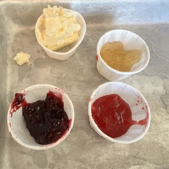 Biscuit Head - Variety of jams - berry bomb was delicious! - Bakeries Near Me - Asheville, North Carolina