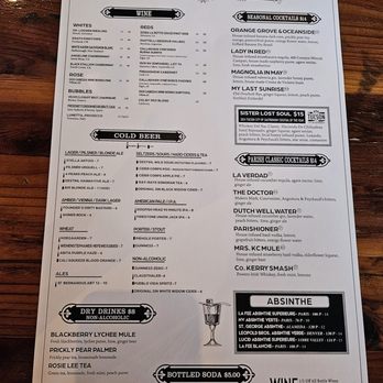 The Parish - Menu - Gastropubs Near Me - Tucson, Arizona The Parish - Menu - Gastropubs Near Me - Tucson, Arizona