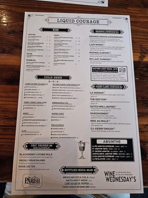 Menu photo 7 The Parish Tucson, AZ Menu photo 7 The Parish Tucson, AZ