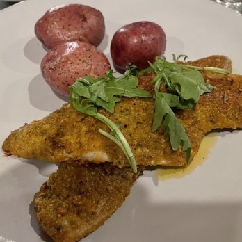 The Mill Supper Club - Pistachio Cajun Encrusted Walleye - American Near Me - Sturgeon Bay, Wisconsin