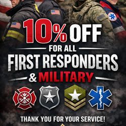Overland RV - Ask us about our First Responder and Military discount!