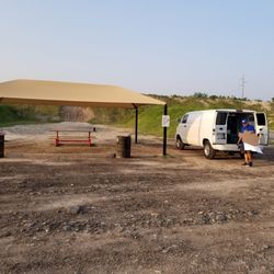 Coyote Arms Shooting Center - A 25 yard shooting bay.