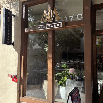 AJA Vineyards - Front entrance - Wine Tasting Room Near Me - Santa Monica, California