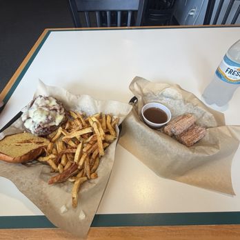 Blazes Burgers - Buffalo Burger and churros - Burgers Near Me - Westbrook, Maine