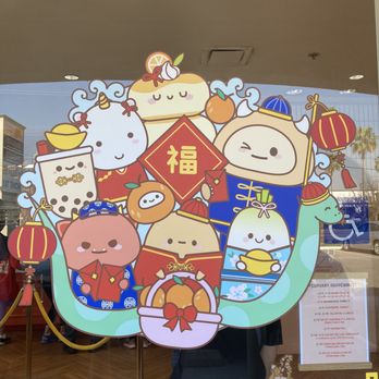 Moonbridge Doughnut Studio - Window decoration for Lunar New Year - Donuts Near Me - Long Beach, California Moonbridge Doughnut Studio - Window decoration for Lunar New Year - Donuts Near Me - Long Beach, California