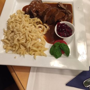 Abwinkler-Hof - Das Reh war recht ok. Zartes Fleisch mir lecker Bratensauce. Die Spätzle waren echt hausgemacht. - German Near Me - Bad Wiessee, BY Abwinkler-Hof - Das Reh war recht ok. Zartes Fleisch mir lecker Bratensauce. Die Spätzle waren echt hausgemacht. - German Near Me - Bad Wiessee, BY