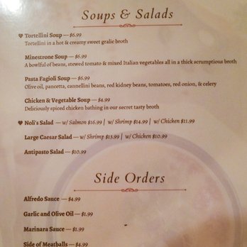 Noli's Vite - Menu soups and salads - Pizza Near Me - New Braunfels, Texas Noli's Vite - Menu soups and salads - Pizza Near Me - New Braunfels, Texas