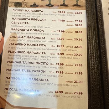 Mi Casita Restaurant - Drink Menu - Mexican Near Me - Gambrills, Maryland