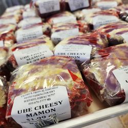 Valerio's Tropical Bakeshop - Ube cheesy mamon