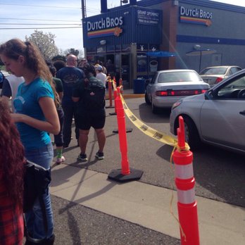 Dutch Bros Coffee - The line to go inside - Coffee & Tea Near Me - Carmichael, California Dutch Bros Coffee - The line to go inside - Coffee & Tea Near Me - Carmichael, California