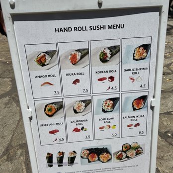 Sato Seafood - 7/9/22 Menu - Poke Near Me - Honolulu, Hawaii