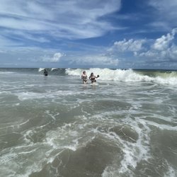 The North End - Freeman Park - Waves were rough